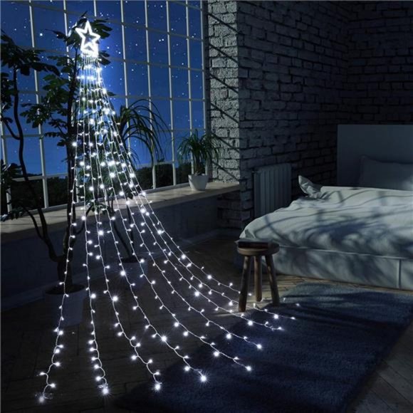 317 LED 10ft X 9 Outdoor Christmas Lights with 12
